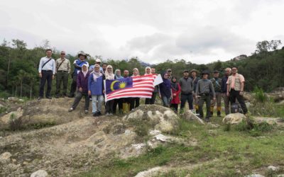 Malaysian and Japanese Researchers Conduct Joint Research Activities in Kundasang, Sabah on Debris Management