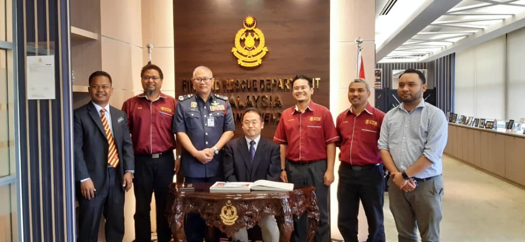 Courtesy call to YAS Dato’ Mohamad Hamdan bin Hj. Wahid, Director General of Fire and Rescue Department Malaysia