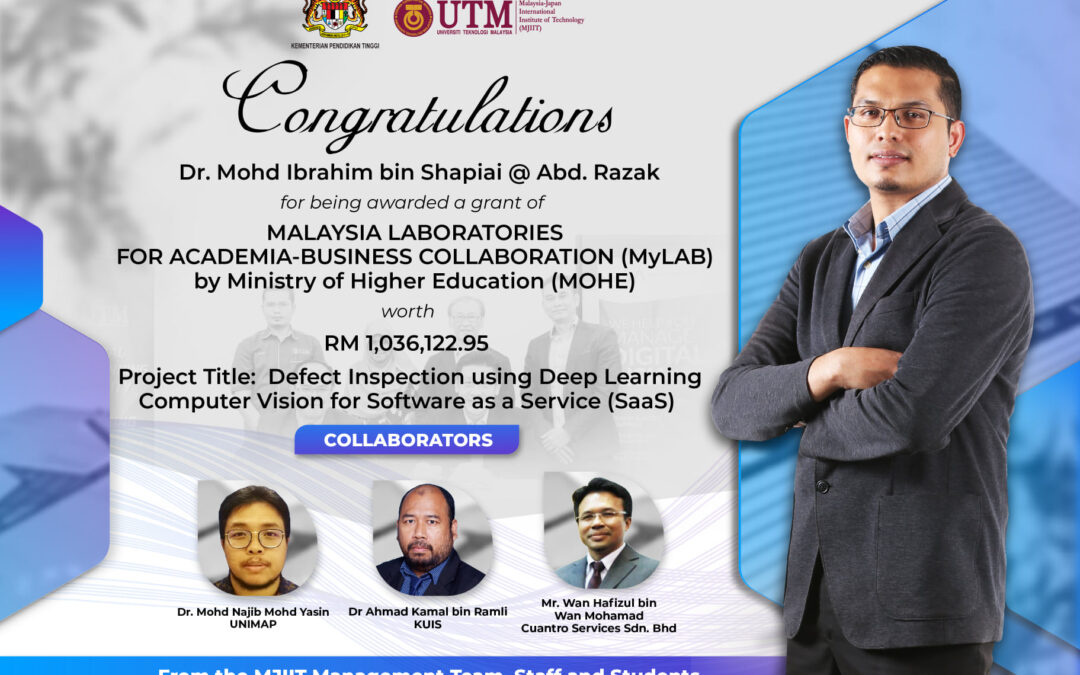 Malaysia Laboratories for Academia-Business Collaboration (MyLab) by (MOHE)