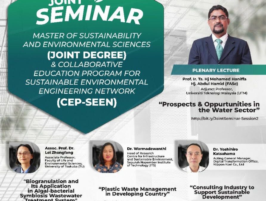 Joint Seminar – Prospects and Opportunities in the Water Sector