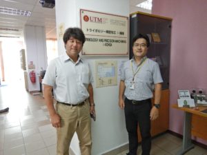 Prof Minoru Goto and Prof Kanao Fukuda