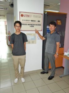Guest from National Institute of Technology, Ube College, Japan