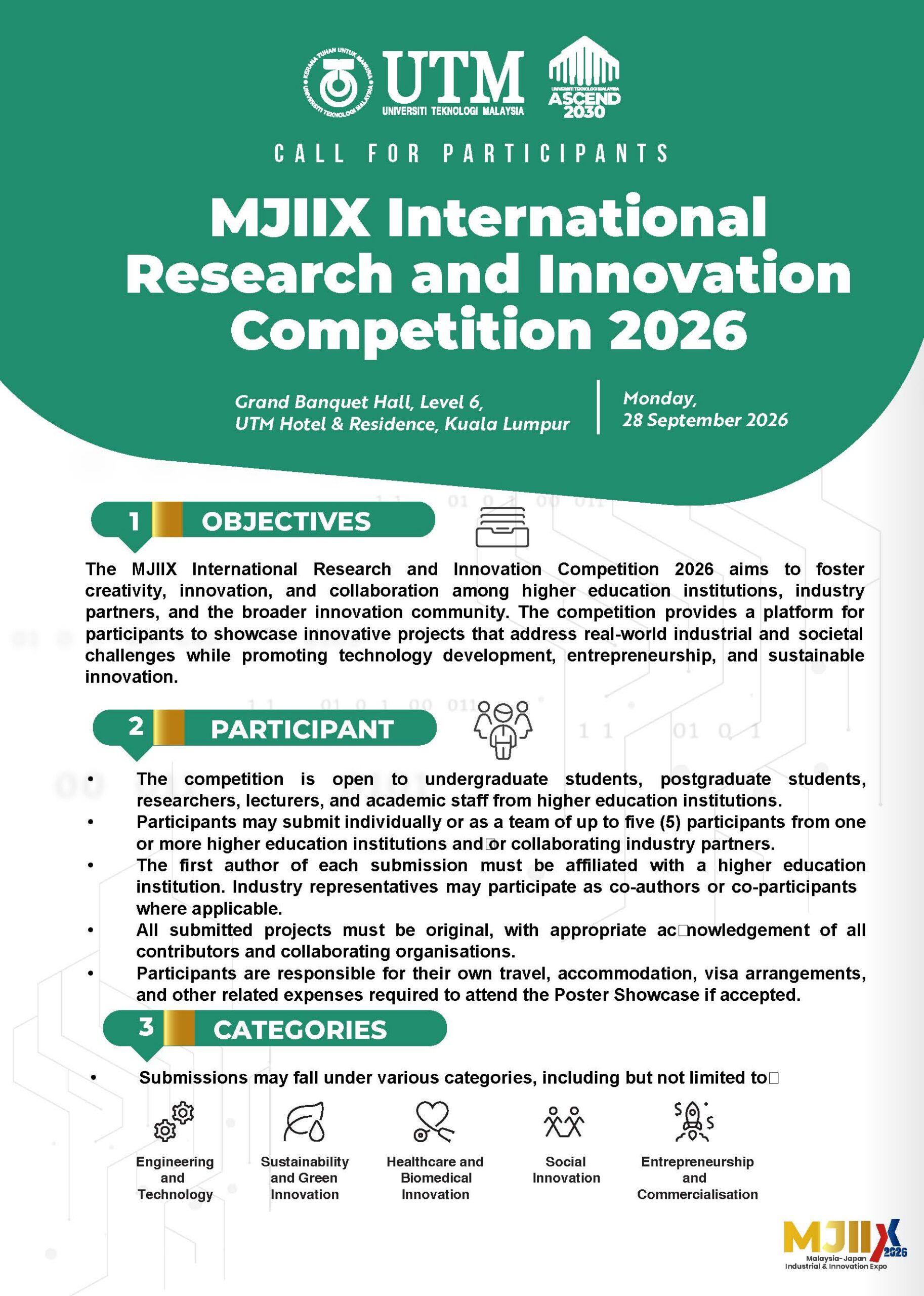 Poster MJIIX2026-100826