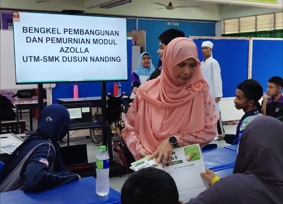 Bengkel Modul Azolla perkasa kemahiran teknikal murid PPKI SMK Dusun Nanding